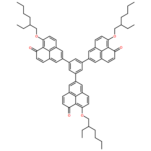 1H-Phenalen-1-one, 5,5',5''-(1,3,5-benzenetriyl)tris[9-[(2-ethylhexyl)oxy]-