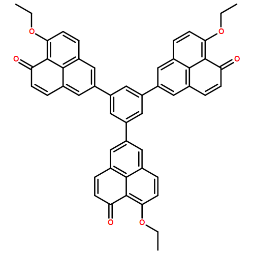 1H-Phenalen-1-one, 5,5',5''-(1,3,5-benzenetriyl)tris[9-ethoxy-