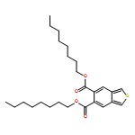 Benzo[c]thiophene-5,6-dicarboxylic acid, 5,6-dioctyl ester