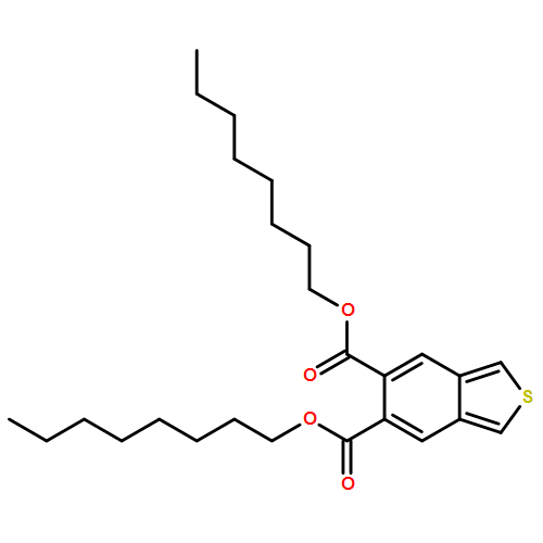 Benzo[c]thiophene-5,6-dicarboxylic acid, 5,6-dioctyl ester