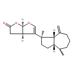 Furo[2,3-b]furan-2(3H)-one, 4-[(1R,3aR,8aS)-decahydro-1,4,4-trimethyl-8-methylene-1-azulenyl]-3a,6a-dihydro-, (3aR,6aR)-