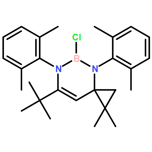 4,6-Diaza-5-boraspiro[2.5]oct-7-ene, 5-chloro-7-(1,1-dimethylethyl)-4,6-bis(2,6-dimethylphenyl)-1,1-dimethyl-