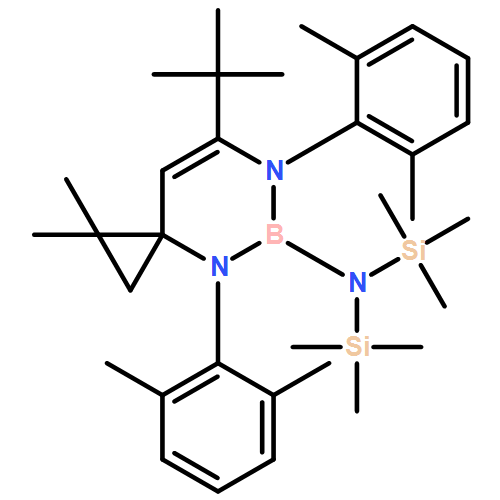 4,6-Diaza-5-boraspiro[2.5]oct-7-en-5-amine, 7-(1,1-dimethylethyl)-4,6-bis(2,6-dimethylphenyl)-1,1-dimethyl-N,N-bis(trimethylsilyl)-