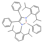 1H-1,3,2-Diazaborole, 1,3-bis[2,6-bis(1-methylethyl)phenyl]-2,3-dihydro-2,4,5-triphenyl-