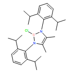 1H-1,3,2-Diazaborole, 1,3-bis[2,6-bis(1-methylethyl)phenyl]-2-chloro-2,3-dihydro-4,5-dimethyl-