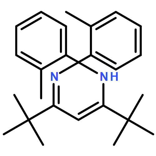 Benzenamine, N-[1-(1,1-dimethylethyl)-4,4-dimethyl-3-[(2-methylphenyl)amino]-2-penten-1-ylidene]-2-methyl-