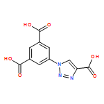 1,3-Benzenedicarboxylic acid, 5-(4-carboxy-1H-1,2,3-triazol-1-yl)-