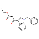 1H-Indole-3-propanoic acid, β-oxo-1-(phenylmethyl)-, ethyl ester