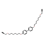 1,1'-Biphenyl, 4,4'-bis[[6-(2-propyn-1-yloxy)hexyl]oxy]-