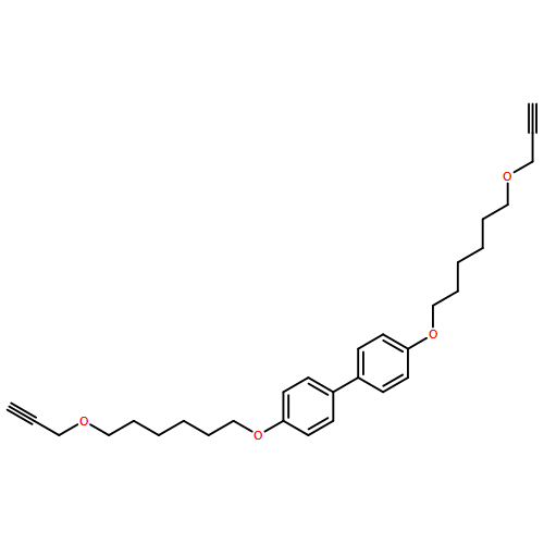 1,1'-Biphenyl, 4,4'-bis[[6-(2-propyn-1-yloxy)hexyl]oxy]-