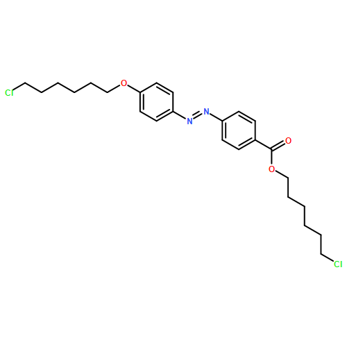 Benzoic acid, 4-[(1E)-2-[4-[(6-chlorohexyl)oxy]phenyl]diazenyl]-, 6-chlorohexyl ester