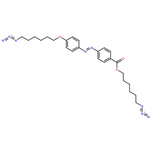 Benzoic acid, 4-[(1E)-2-[4-[(6-azidohexyl)oxy]phenyl]diazenyl]-, 6-azidohexyl ester