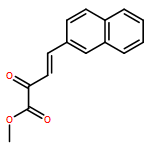 3-Butenoic acid, 4-(2-naphthalenyl)-2-oxo-, methyl ester, (3E)-