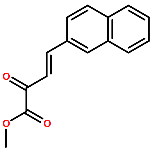 3-Butenoic acid, 4-(2-naphthalenyl)-2-oxo-, methyl ester, (3E)-