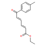 2,4-Hexadienoic acid, 6-(4-methylphenyl)-6-oxo-, ethyl ester, (2E,4E)-