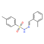 Benzenesulfonic acid, 4-methyl-, (2E)-2-[(2-methylphenyl)methylene]hydrazide