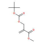 2-Propenoic acid, 2-[[[(1,1-dimethylethoxy)carbonyl]oxy]methyl]-, methyl ester