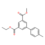 [1,1'-Biphenyl]-3,5-dicarboxylic acid, 4'-methyl-, 3-ethyl 5-methyl ester