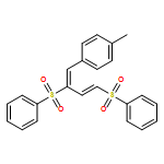 Benzene, 1-[2,4-bis(phenylsulfonyl)-1,3-butadien-1-yl]-4-methyl-