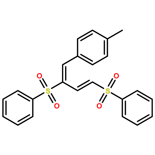 Benzene, 1-[2,4-bis(phenylsulfonyl)-1,3-butadien-1-yl]-4-methyl-