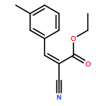 2-Propenoic acid, 2-cyano-3-(3-methylphenyl)-, ethyl ester, (2E)-