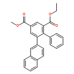 [1,1'-Biphenyl]-2,4-dicarboxylic acid, 6-(2-naphthalenyl)-, 2-ethyl 4-methyl ester