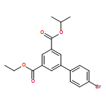 [1,1'-Biphenyl]-3,5-dicarboxylic acid, 4'-bromo-, 3-ethyl 5-(1-methylethyl) ester