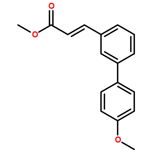 2-Propenoic acid, 3-(4'-methoxy[1,1'-biphenyl]-3-yl)-, methyl ester, (2E)-