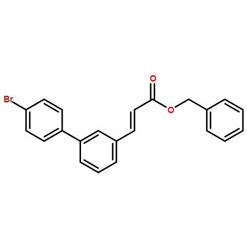 2-Propenoic acid, 3-(4'-bromo[1,1'-biphenyl]-3-yl)-, phenylmethyl ester, (2E)-