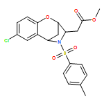 2,5-Methano-1,4-benzoxazepine-3-acetic acid, 7-chloro-2,3,4,5-tetrahydro-4-[(4-methylphenyl)sulfonyl]-, methyl ester