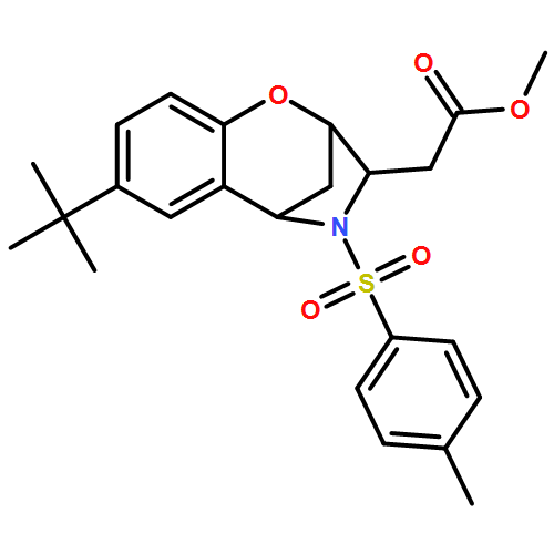 2,5-Methano-1,4-benzoxazepine-3-acetic acid, 7-(1,1-dimethylethyl)-2,3,4,5-tetrahydro-4-[(4-methylphenyl)sulfonyl]-, methyl ester