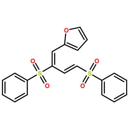 Furan, 2-[2,4-bis(phenylsulfonyl)-1,3-butadien-1-yl]-