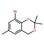 4H-1,3-Benzodioxin, 8-bromo-2,2,6-trimethyl-