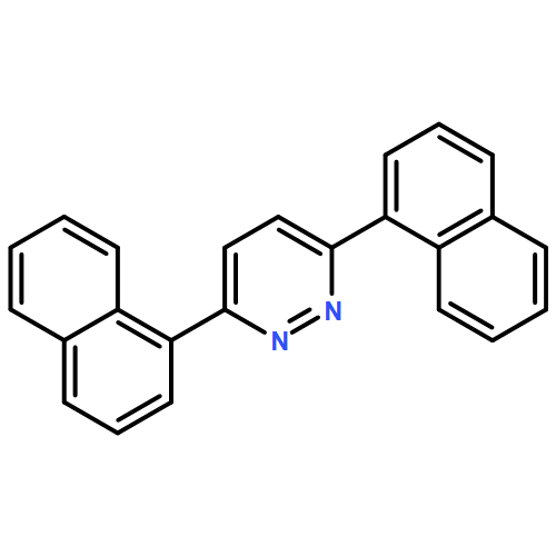 Pyridazine, 3,6-di-1-naphthalenyl-