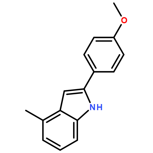 1H-Indole, 2-(4-methoxyphenyl)-4-methyl-