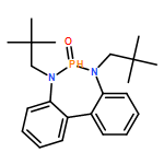 5H-Dibenzo[d,f][1,3,2]diazaphosphepine, 5,7-bis(2,2-dimethylpropyl)-6,7-dihydro-, 6-oxide