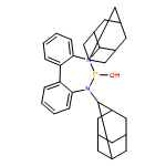 5H-Dibenzo[d,f][1,3,2]diazaphosphepine, 6,7-dihydro-6-hydroxy-5,7-bis(tricyclo[3.3.1.13,7]dec-2-yl)-