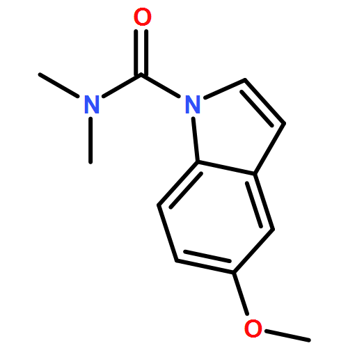 1H-Indole-1-carboxamide, 5-methoxy-N,N-dimethyl-