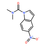 1H-Indole-1-carboxamide, N,N-dimethyl-5-nitro-