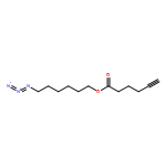 5-Hexynoic acid, 6-azidohexyl ester