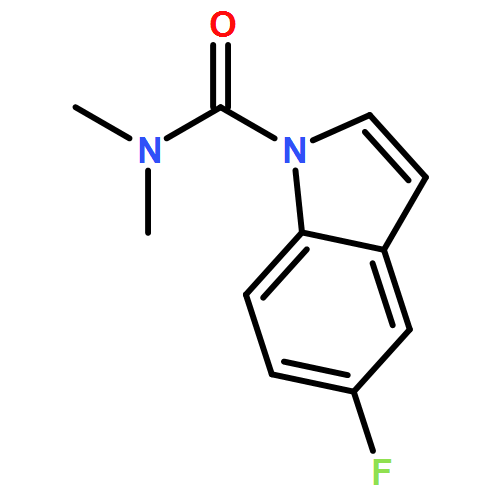 1H-Indole-1-carboxamide, 5-fluoro-N,N-dimethyl-