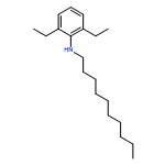 Benzenamine, N-decyl-2,6-diethyl-