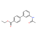 [1,1'-Biphenyl]-4-carboxylic acid, 3'-(acetylamino)-, ethyl ester