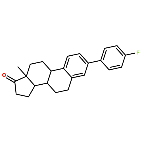 Estra-1,3,5(10)-trien-17-one, 3-(4-fluorophenyl)-