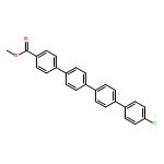 [1,1':4',1'':4'',1'''-Quaterphenyl]-4-carboxylic acid, 4'''-chloro-, methyl ester