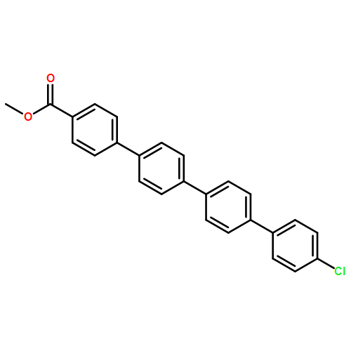 [1,1':4',1'':4'',1'''-Quaterphenyl]-4-carboxylic acid, 4'''-chloro-, methyl ester