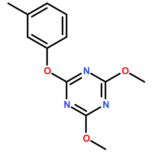 1,3,5-Triazine, 2,4-dimethoxy-6-(3-methylphenoxy)-