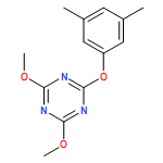 1,3,5-Triazine, 2-(3,5-dimethylphenoxy)-4,6-dimethoxy-