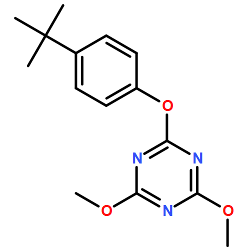 1,3,5-Triazine, 2-[4-(1,1-dimethylethyl)phenoxy]-4,6-dimethoxy-