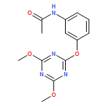 Acetamide, N-[3-[(4,6-dimethoxy-1,3,5-triazin-2-yl)oxy]phenyl]-